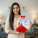 Handmade 'Love Story' Personalized Anniversary Portrait Embroidery - Image 3