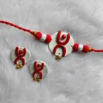 (Traditional Focus): Divine Shakha Pola Bangle Set with Intricate Shankha Motif