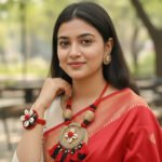 Handcrafted Jute, Cowrie Shell, and Tassel Statement Jewelry Set - Image 3
