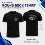 Customized Round Neck T-Shirt with Company Logo | Personalized Corporate T-Shirt | Custom Printed T-Shirt for Business, Events & Teams - Image 2