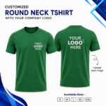 Customized Round Neck T-Shirt with Company Logo | Personalized Corporate T-Shirt | Custom Printed T-Shirt for Business, Events & Teams - Image 5