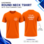 Customized Round Neck T-Shirt with Company Logo | Personalized Corporate T-Shirt | Custom Printed T-Shirt for Business, Events & Teams - Image 8
