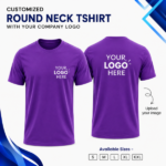 Customized Round Neck T-Shirt with Company Logo | Personalized Corporate T-Shirt | Custom Printed T-Shirt for Business, Events & Teams - Image 10