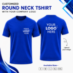 Customized Round Neck T-Shirt with Company Logo | Personalized Corporate T-Shirt | Custom Printed T-Shirt for Business, Events & Teams - Image 12