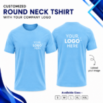 Customized Round Neck T-Shirt with Company Logo | Personalized Corporate T-Shirt | Custom Printed T-Shirt for Business, Events & Teams - Image 13