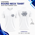 Customized Round Neck T-Shirt with Company Logo | Personalized Corporate T-Shirt | Custom Printed T-Shirt for Business, Events & Teams - Image 14
